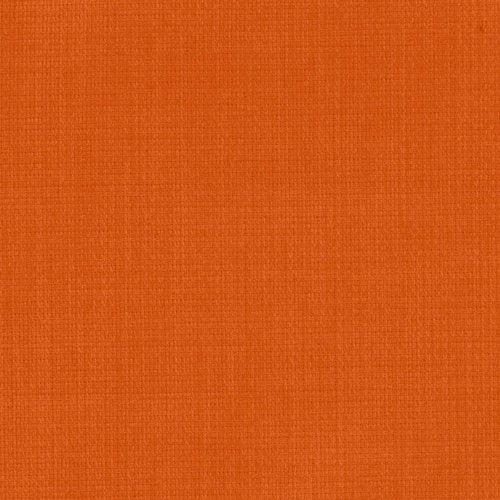 Blazing Needles Spun Polyester Solid Outdoor Squared Seat/Back Chair Cushion, 22" x 45", Tangerine Dream