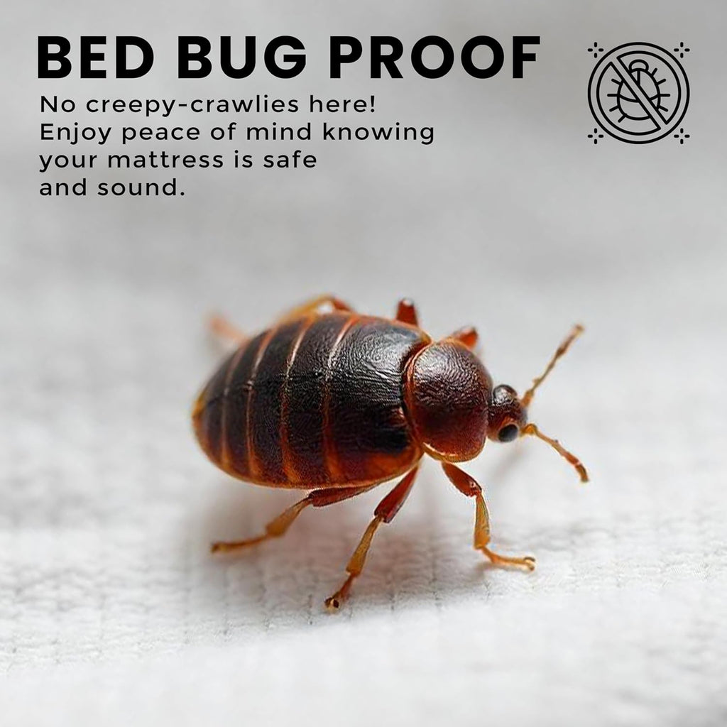 Utopia Bedding Waterproof Mattress Protector - Queen Size, 12-Inch Deep, Dust Mite & Bed Bug Proof Encasement