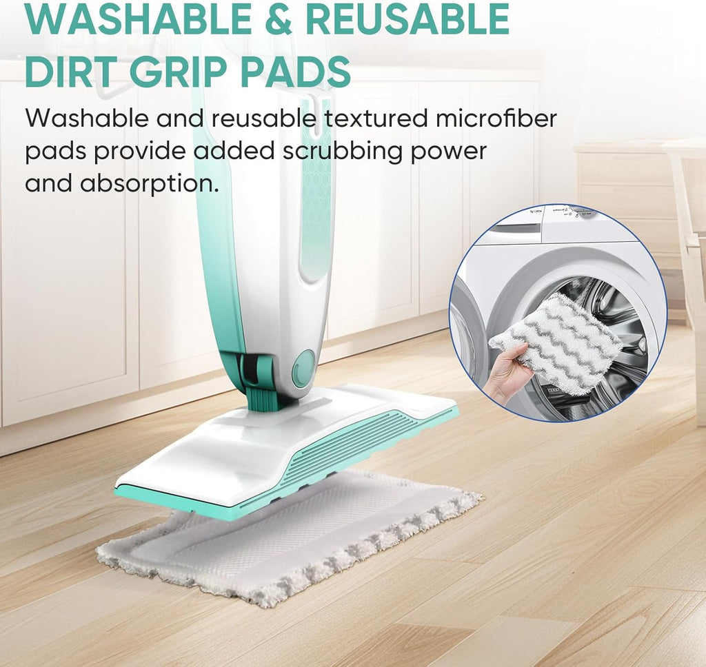 Shark 6-Pack Steam Mop Replacement Pads - Compatible with S1000, S2001, S1200 Models | High Absorbency