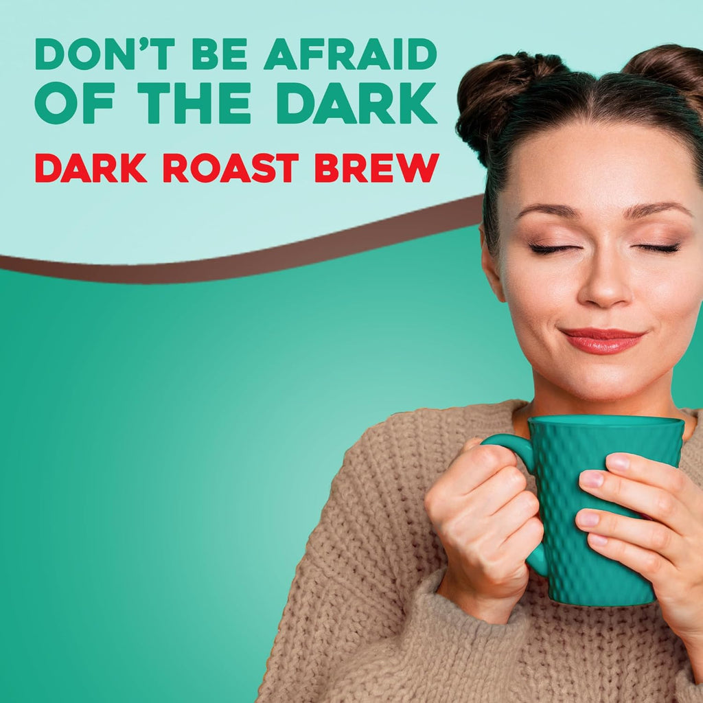 Original Donut Shop Dark Coffee - Dark Roast Keurig K-Cup Pods | 96 Count for Bold Flavor