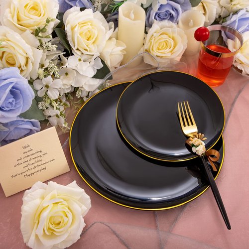 LIYH 180 Pcs 4th of July Plastic Plates - Red White Blue Plastic Silverware, Patriotic Party Memorial Day Plate for Independence Day 4th of July Plates and Napkins Decorations 30 Guests