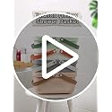 JiatuA Plastic Shower Caddy Tote Basket with Drainage & Silicone Handle, Green