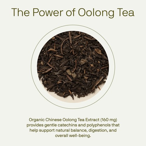 Nutriissa Oolong Tea Gummies – Natural Energy & Metabolism Support with Oolong Tea Extract – EPEB Certified for Purity & Potency – 60 Orange Flavored Vegan Gummies
