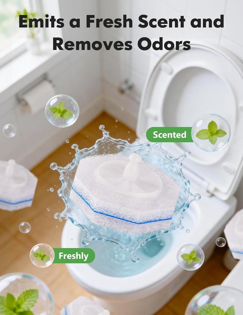 Clorox Toilet Wand Refills - 50 Count Compatible with Most Disposable Brushes for Effective Bathroom Cleaning