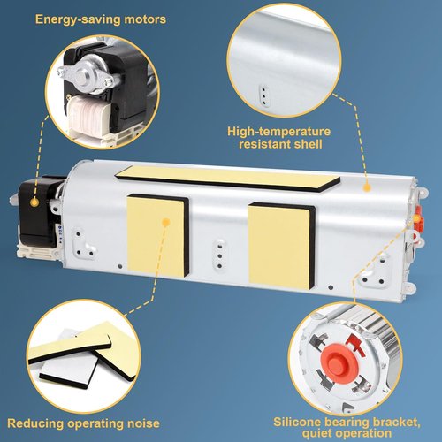 Desa Fireplace Blower Replacement - High-Performance Fan for GA3650, GA3750 Models | Durable Parts