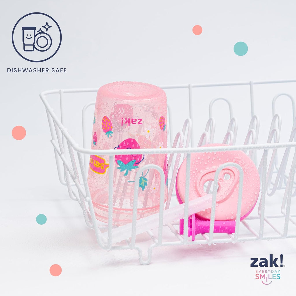 Zak Designs Bluey Kelso Toddler Cups - 15oz Leak-Proof Sippy Cups, 2-Pack for Travel & Home