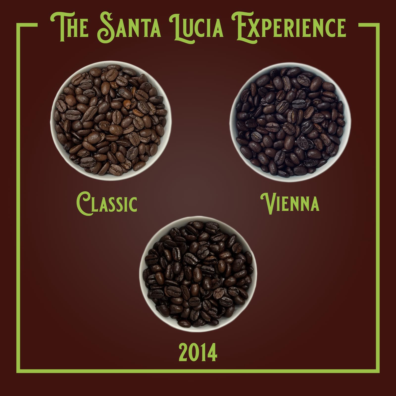 Santa Lucia Coffee - Grand Reserve Classic Medium Roast Nicaraguan Coffee - Medium Roast - 91 Point Specialty Grade - Low Acididity - Bright & Smooth - Strong & Bold Flavor - Ground - 16oz. (Pack of 3)