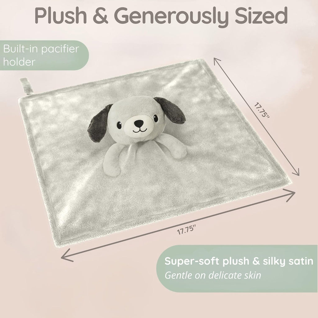 Zelkii Reversible Baby Lovey - Soft Security Blanket for Sleep & Play | Ideal for Boys & Girls