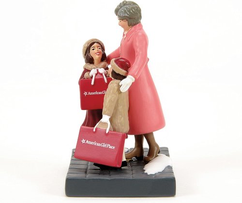 Department 56 | Christmas in the City Village Accessories - American Girl Table for Five Figurine, 2.76 Inch, Multicolor