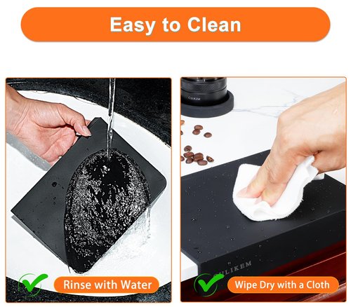 Espresso Tamper Mat Coffee Tamping - Food grade Silicone Coffee Tamping Mat for Espresso Machine Accessories, Tamp Mat for Barista Tools