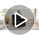 Swivel Rocker Recliner Chair with Massage, Heating, and USB Charging