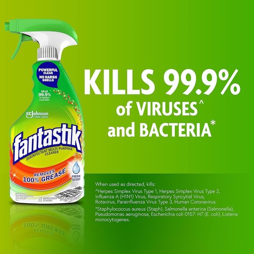 Fantastik All-Purpose Cleaner - Multipurpose Surface Cleaner with Fresh Scent | 32 Fl Oz