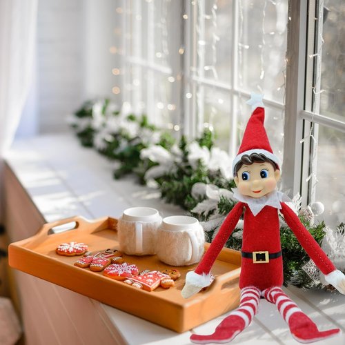 LovelfStory Christmas Elf Doll - Adorable Plush Toy for Holiday Festivities | Perfect Gift Idea