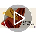 17x17 Polyester Cloth Napkins, Set of 6 - Burnt Orange Easy-Care Linens