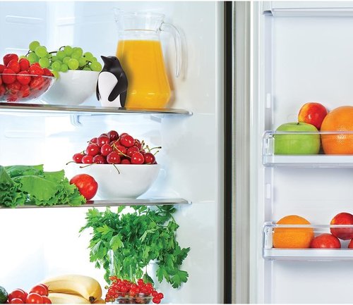 Monkey Business Chill Bill Refrigerator Deodorizer - Cute Baking Soda Container for Freshness