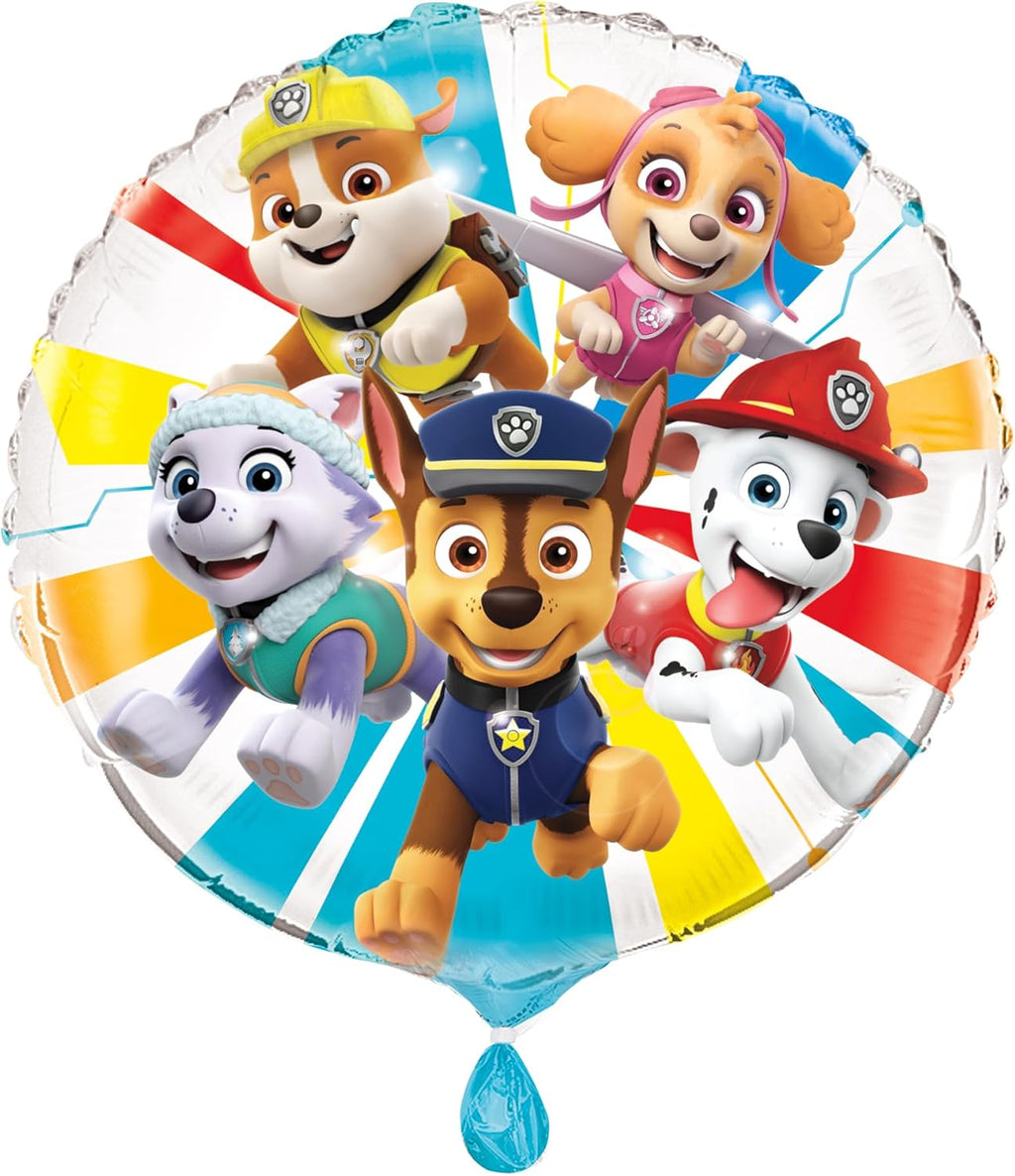 Paw Patrol Balloons - 8 Latex & 1 Foil Balloon Bundle | Perfect for Chase & Skye Birthday Party Decorations