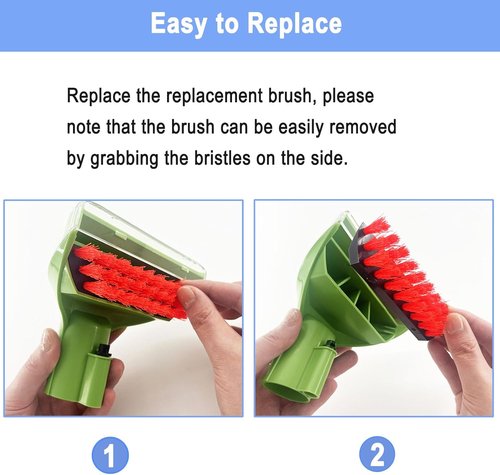 Bissell Little Green 1400B Detachable Tough Stain Brush Tool - Replacement for Carpet Cleaners | Green