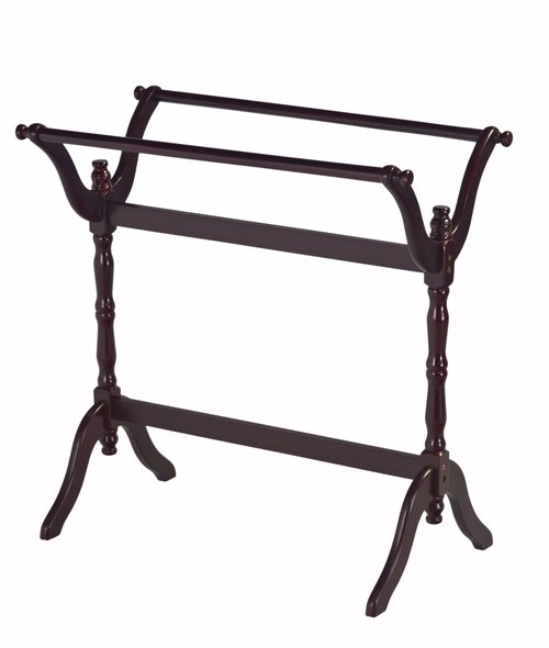 Frenchi Home Furnishing 29.2'' Tall Blanket/Quilt Rack