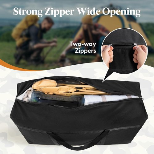 Lifewit 120L Extra Large Duffle Bag - Heavy Duty, Foldable Travel Storage with Zippers & Handles