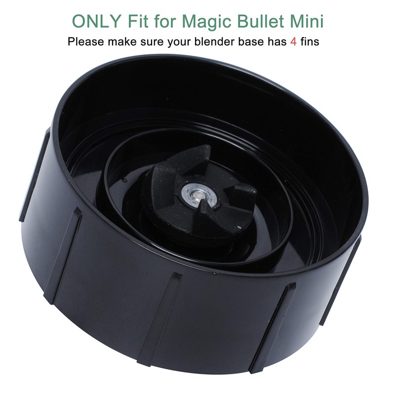 Cross Blade Compatible with Magic Bullet Mini Blenders Replacement Part Only，Not for Magic Bullet 250W or Any Nutribullet Models
