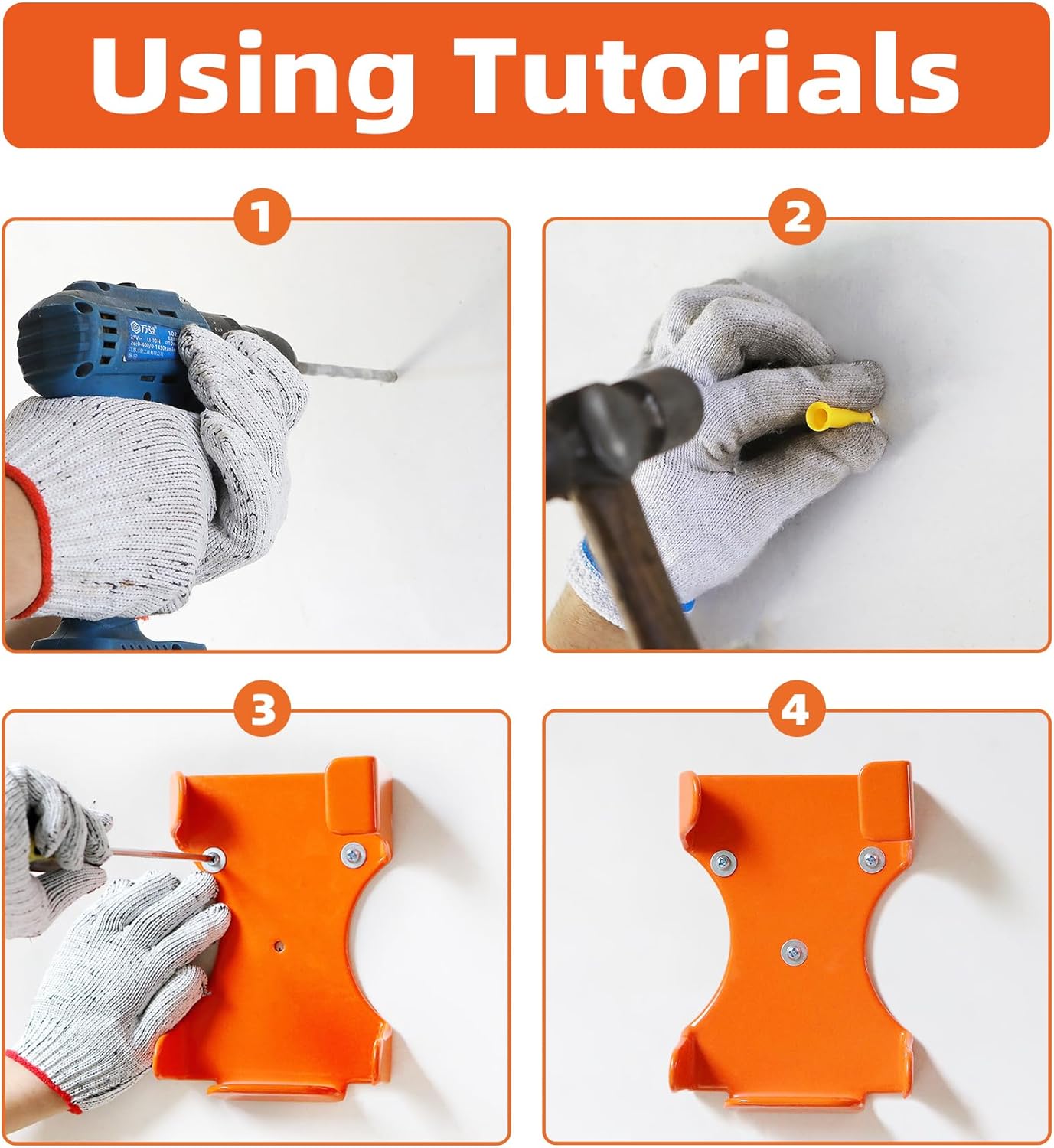 Stihl Leaf Blower Holder - Upgrade Handheld Blower Rack for Garage Wall | 1 Pack