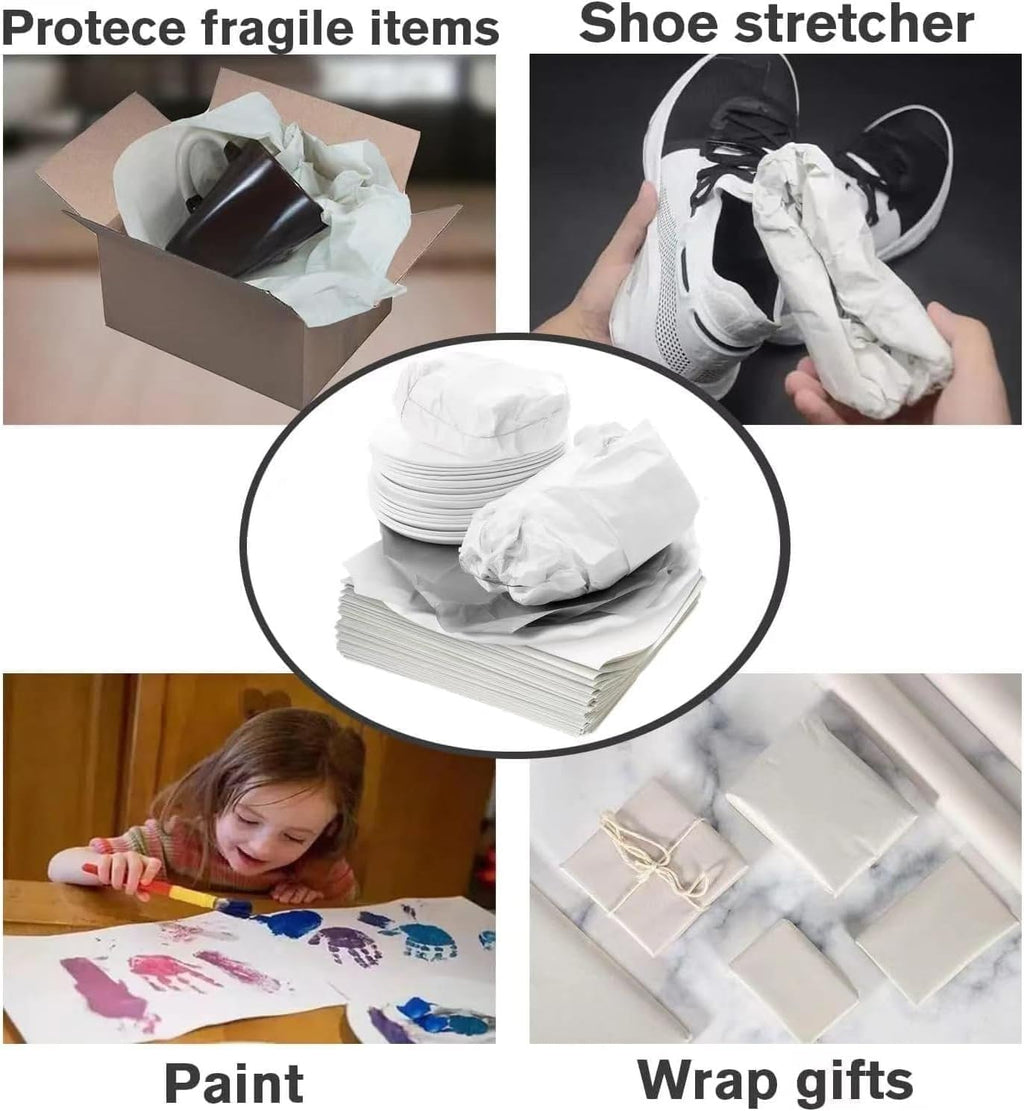 Regine Switzerland Packing Paper - 100 Sheets 12x12 Inch | Ideal for Protecting Fragile Items