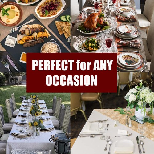 Gutuwellea 84 Pieces Silverware Service for 12 Flatware Set Stainless Steel Utensils Cutlery Set Dishwasher Safe