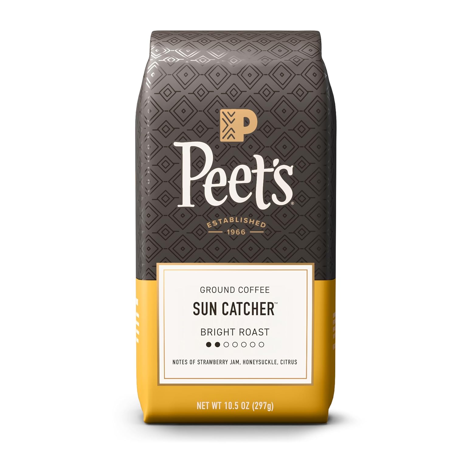 Peet's Coffee Light Roast Ground Coffee - 100% Arabica Sun Catcher Blend, 10.5 Ounce Bag