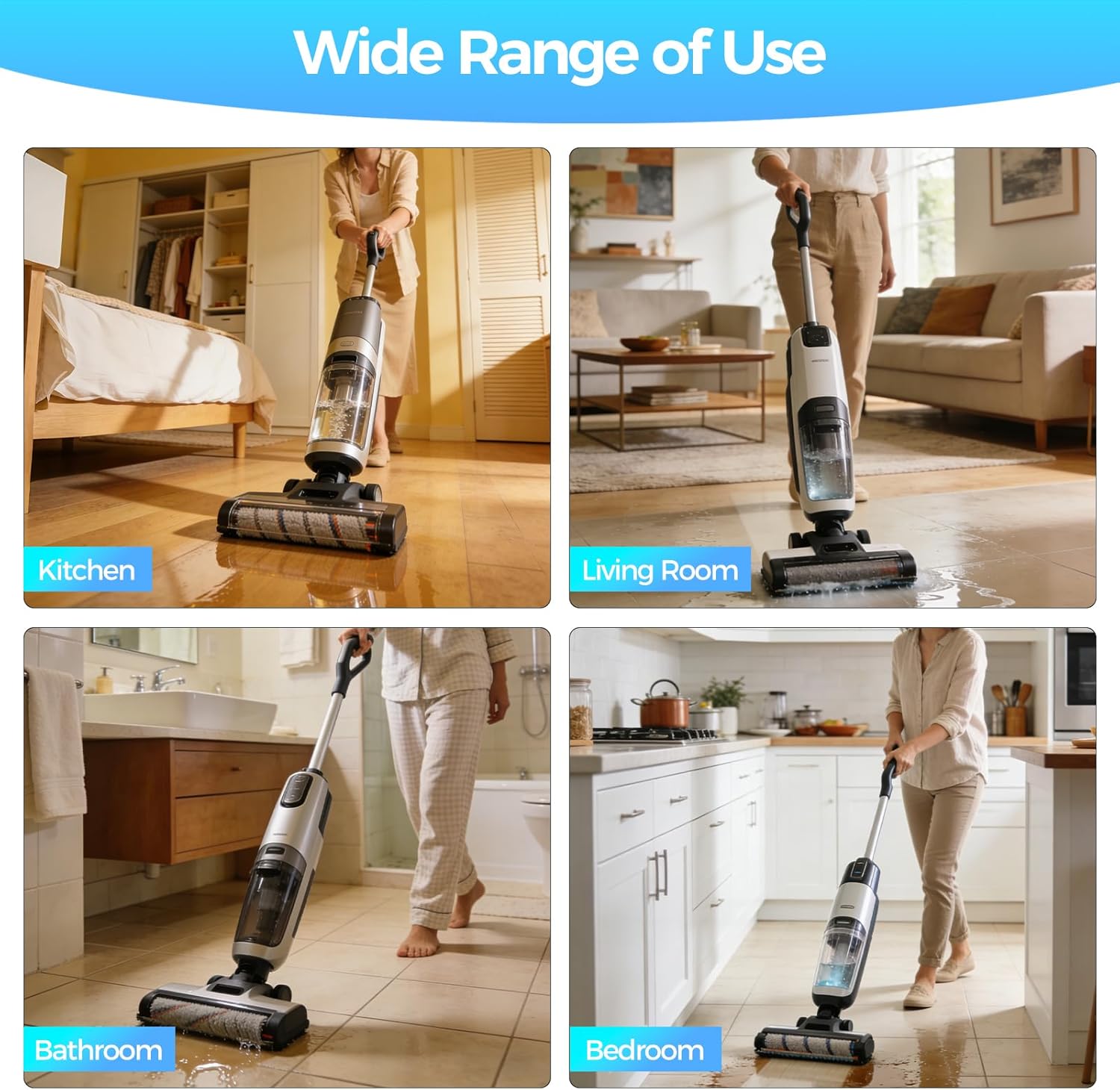 Skiennix Floor Cleaning Solution - Powerful Cleaner for Hardwood, Tile & Laminate | 1L (33.8 Fl. Oz)