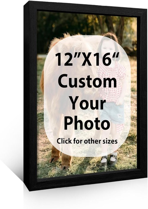 Canvas Prints - Custom Photo Wall Art by Regine Switzerland | Framed 12x16 Black Wood Frame