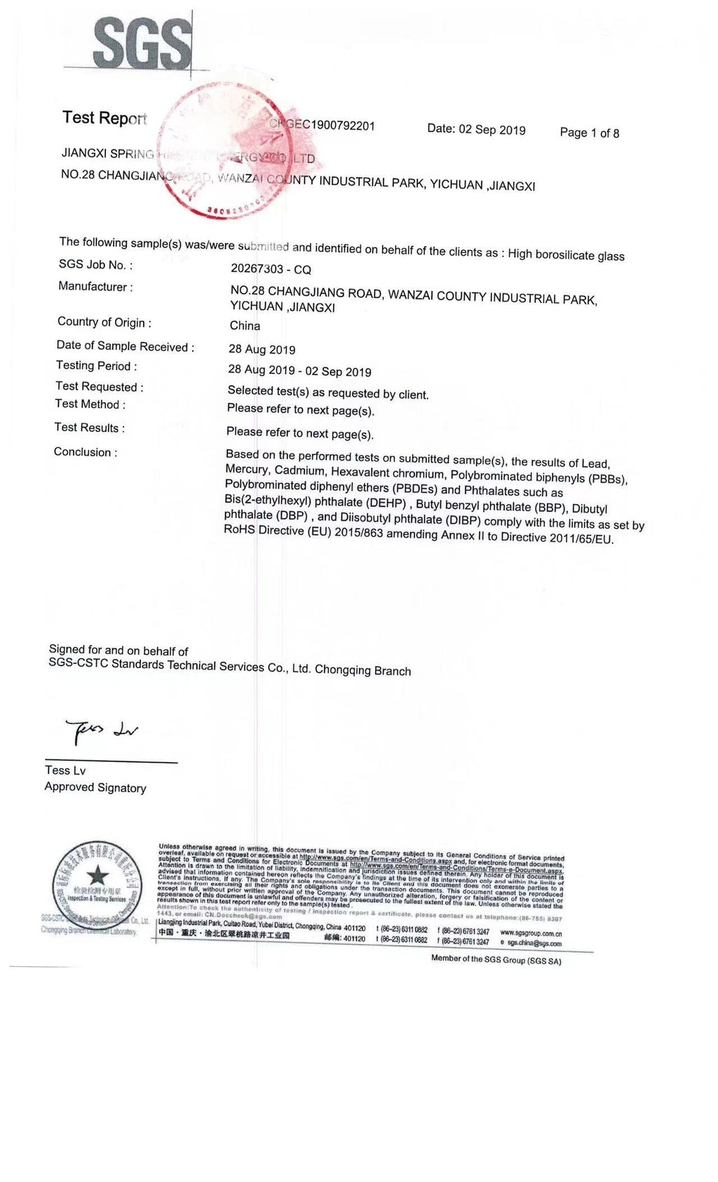 DEDEYA Borosilicate Glass Mugs 19 oz Set of 2, Extra Large Clear Glass Cup with Handle for Coffee Tea Beverage, Hot/Cold Drinking Glasses, wide mouth.