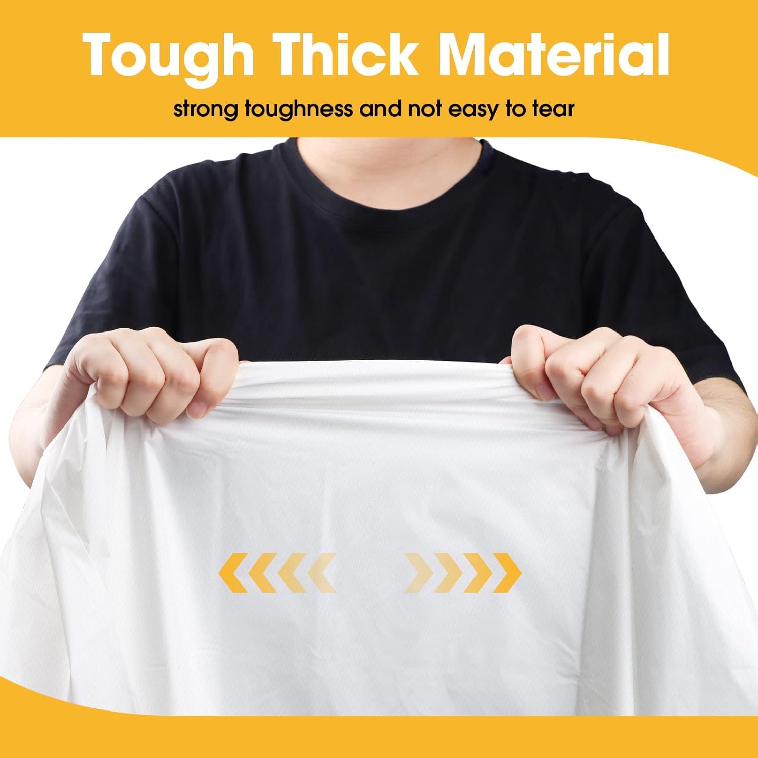 Niuara White Plastic Tablecloths - 8 Pack 54" x 108" Disposable Rectangle Covers for Parties & Gatherings