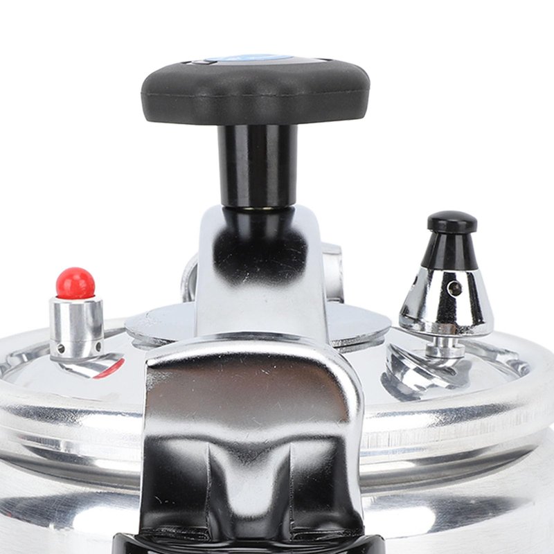 Pressure Cooker Thickened, Aluminum Large Capacity Anti Stick Explosion Proof Pressure Canner, Anti Stick coating, for Stewing, Steaming, Canning (7L)