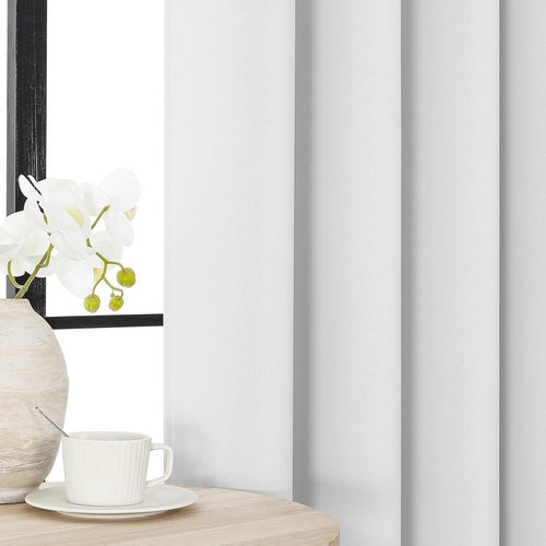Joydeco 60% Blackout Curtains - Thermal Insulated Grommet Drapes for Bedroom | 84 Inch Length, Greyish White