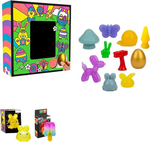 Golden Egg Treasure Hunt Set by [Brand Name] - 10-Piece Easter Mystery Gifts for Family & Friends