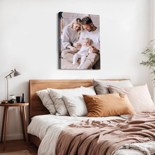 Canvas Prints - Personalized Wall Art for Home Decor | Custom Photo Gifts for Weddings & Birthdays - Ready to Hang 8x10
