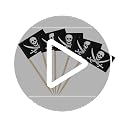 AhfuLife Pirate Flag Toothpicks 100 Pcs - Mini Pirate Cupcake & Food Decorations - Halloween Party Supplies (Variation: 100 / Pirate)