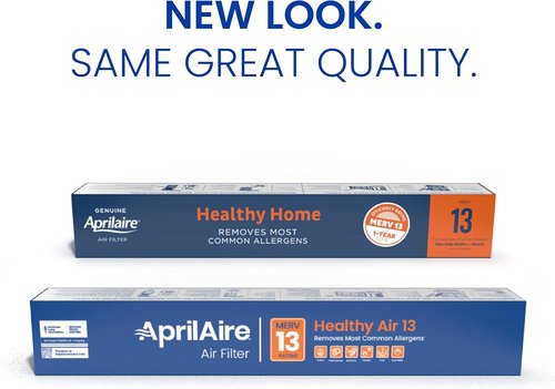 AprilAire 813 Replacement Filter - MERV 13 Whole House Air Purifier Filter, 20x25x4 (Single Pack)