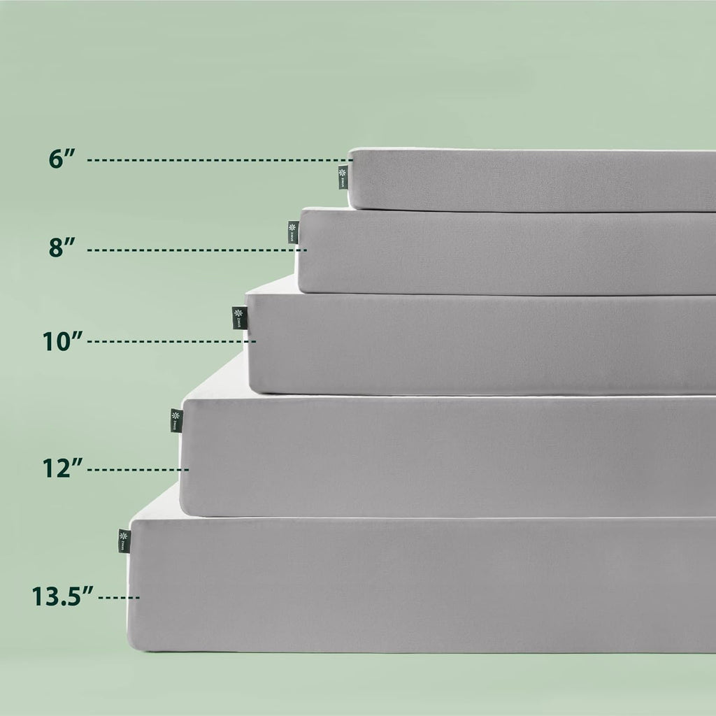 Zinus 8 Inch Twin Cooling Foam Mattress - Affordable Comfort with Certified Safe Materials