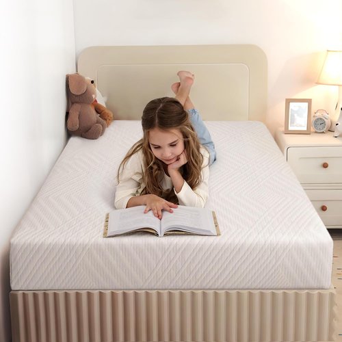 MLILY Twin Mattress - 6-Inch Memory Foam for Kids' Beds | Medium Firm Daybed & Bunk Size