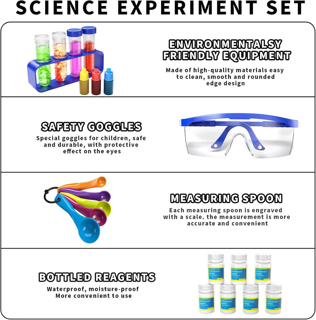 SNAEN 220+ Lab Experiments Science Kit - STEM Educational Tools for Kids Ages 3-12 | Perfect Birthday Gift