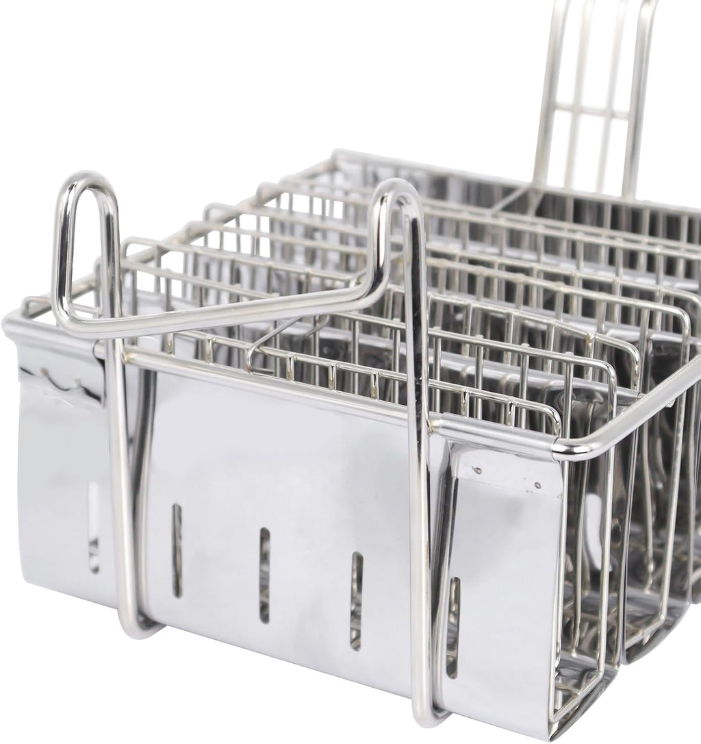 Skiennix Taco Fryer Basket - Stainless Steel Deep Fryer with Handle for Perfect Taco Shells