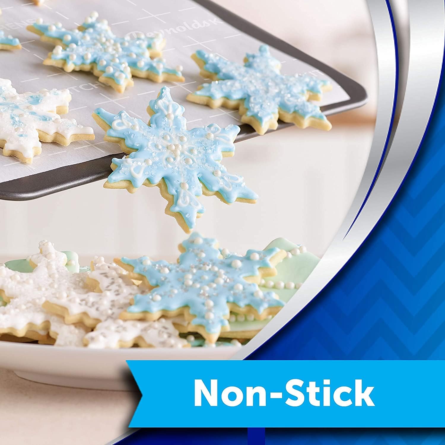 Reynolds Kitchens Parchment Paper Baking Sheets - Pre-Cut, 22 Sheets Per Pack, Perfect for Cookies