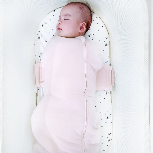 Happiest Baby SNOO Comforter Sleep Sack - 100% Organic Cotton Baby Swaddle Blanket - Doctor Designed Promotes Healthy Hip Development (Graphite, XL)