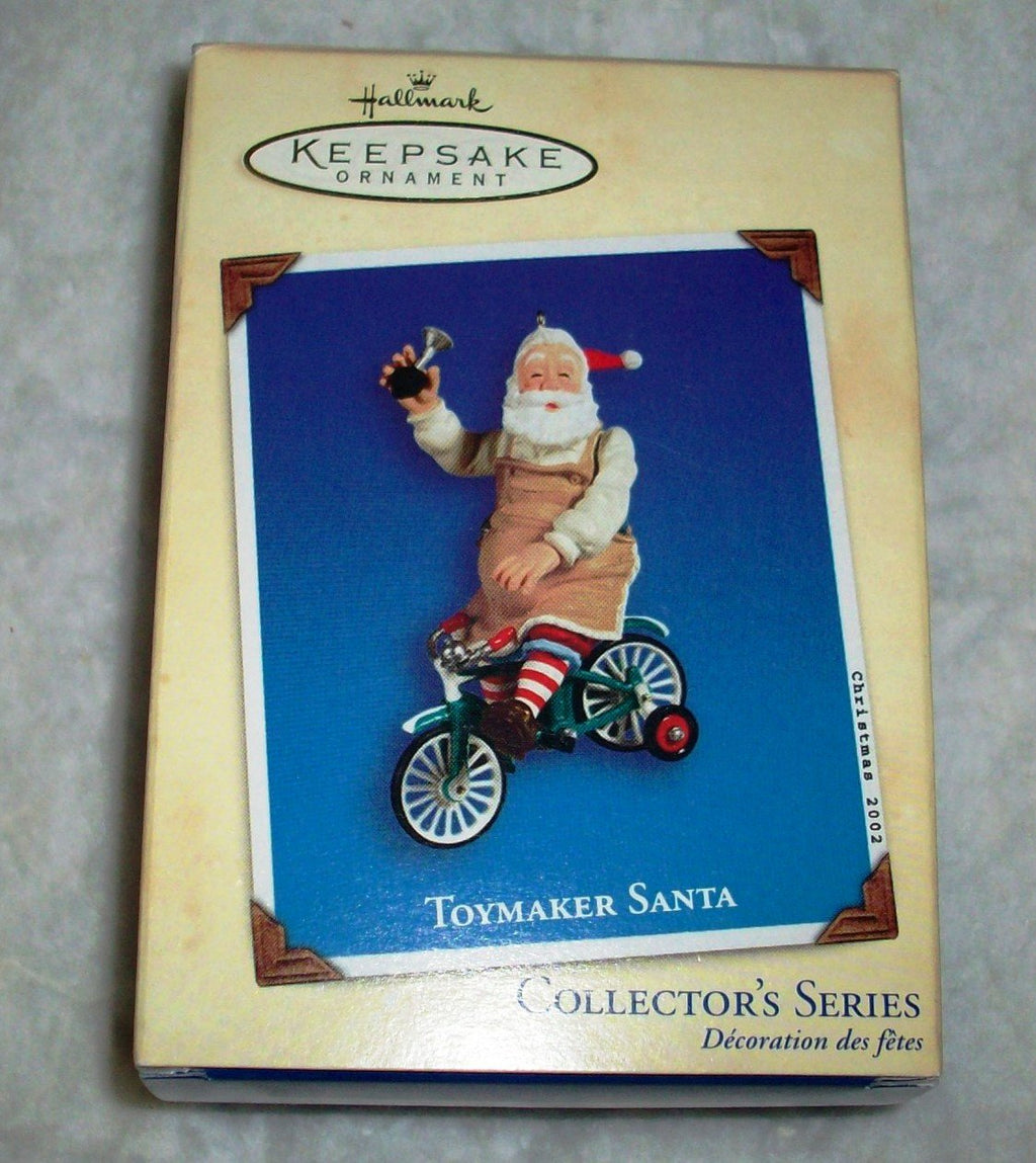 Hallmark Toymaker Santa #3 - VERY RARE dated 2002