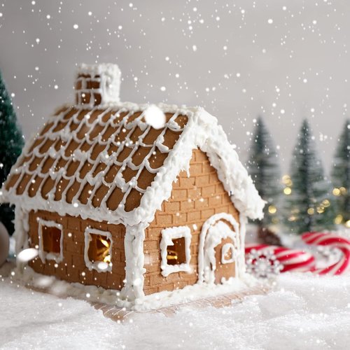 Kasyat Artificial Snow Powder | Christmas Decoration Filler | 600g White Snowflakes