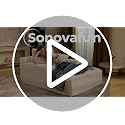 68" Oversized Corduroy Chaise Lounge Chair with Spring-Support Cushion