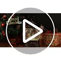 Snowman Musical Christmas Snow Globe Lantern with Timer & Swirling Glitter