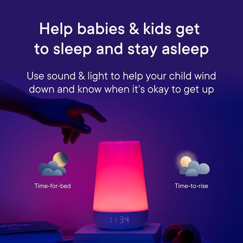 Hatch Baby Sound Machine - Night Light & Sleep Support | Wi-Fi White Noise & Toddler Stories (White)
