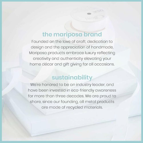 MARIPOSA WAVY WHITE 5x7 FRAME | WHITE | BRILLANTE | FRAMES | DECORATIVE PHOTO FRAMES | RECYCLED SANDCAST ALUMINUM | HANDMADE IN MEXICO